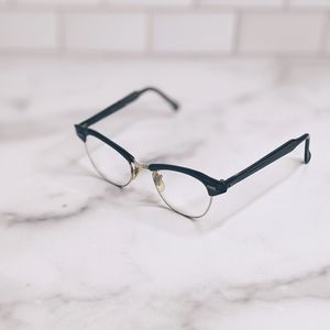 Retro 50s vintage cat eye librarian eyeglasses